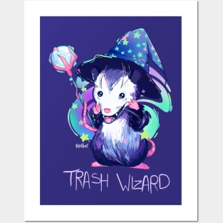 Trash Wizard Posters and Art